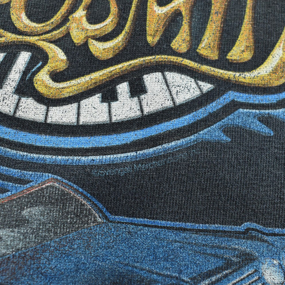 Y2K Disney/MGM STUDIOS "Rock 'n' Roller Coaster AEROSMITH" Tシャツ 260703H