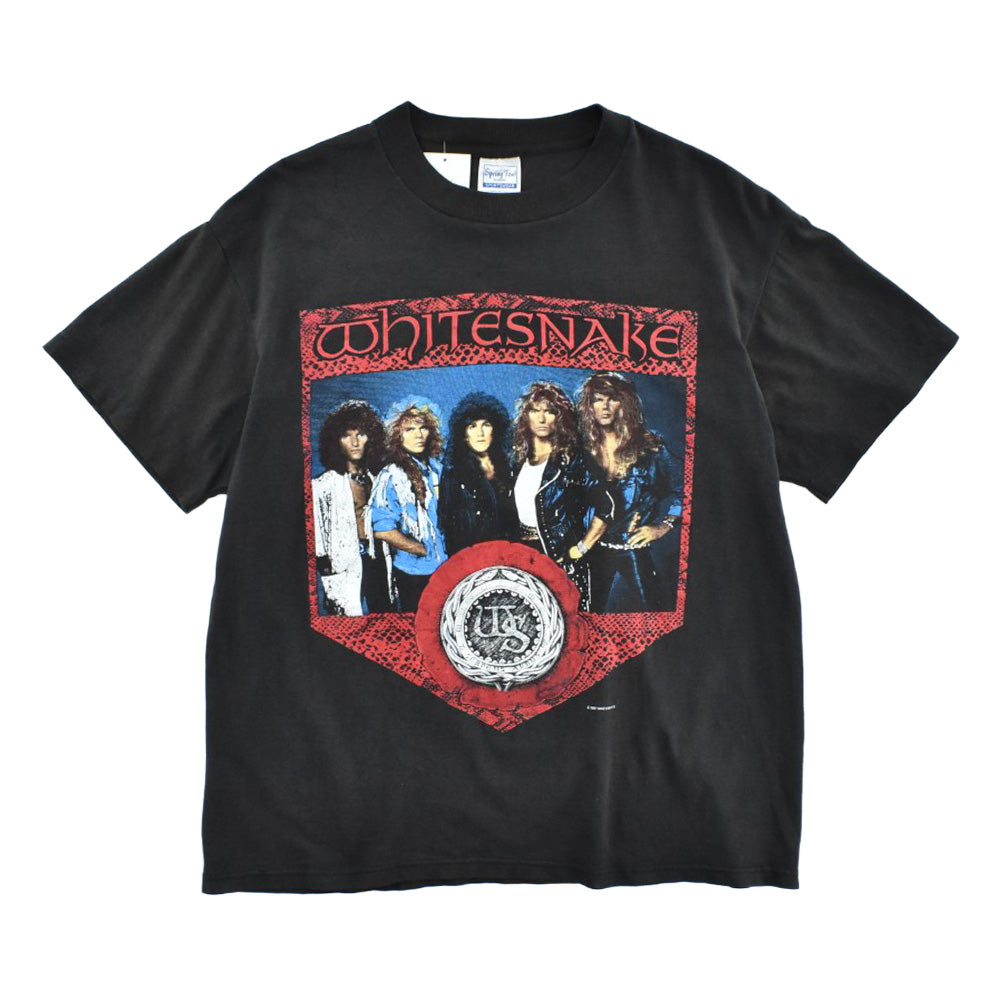 80’s WHITESNAKE “North American Tour 1987” メタル ロックTシャツ 260529H