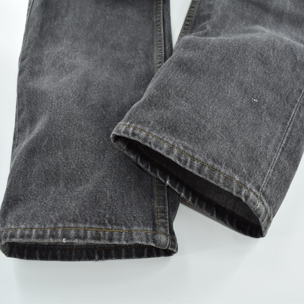 90's Levi's 501 先染めブラックデニム USA製 260904H