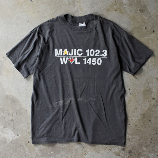 80’s “MAJIC 102.3/A&M Records” レコードレーベル ロゴ Tシャツ USA製 250909H