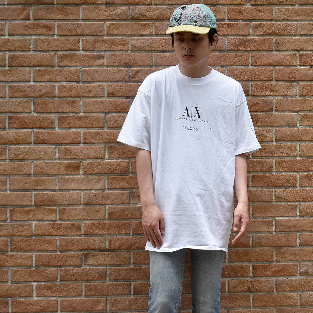 90's デッドストック！ “ARMANI EXCHANGE×macy’s“ Tシャツ USA製 250625H