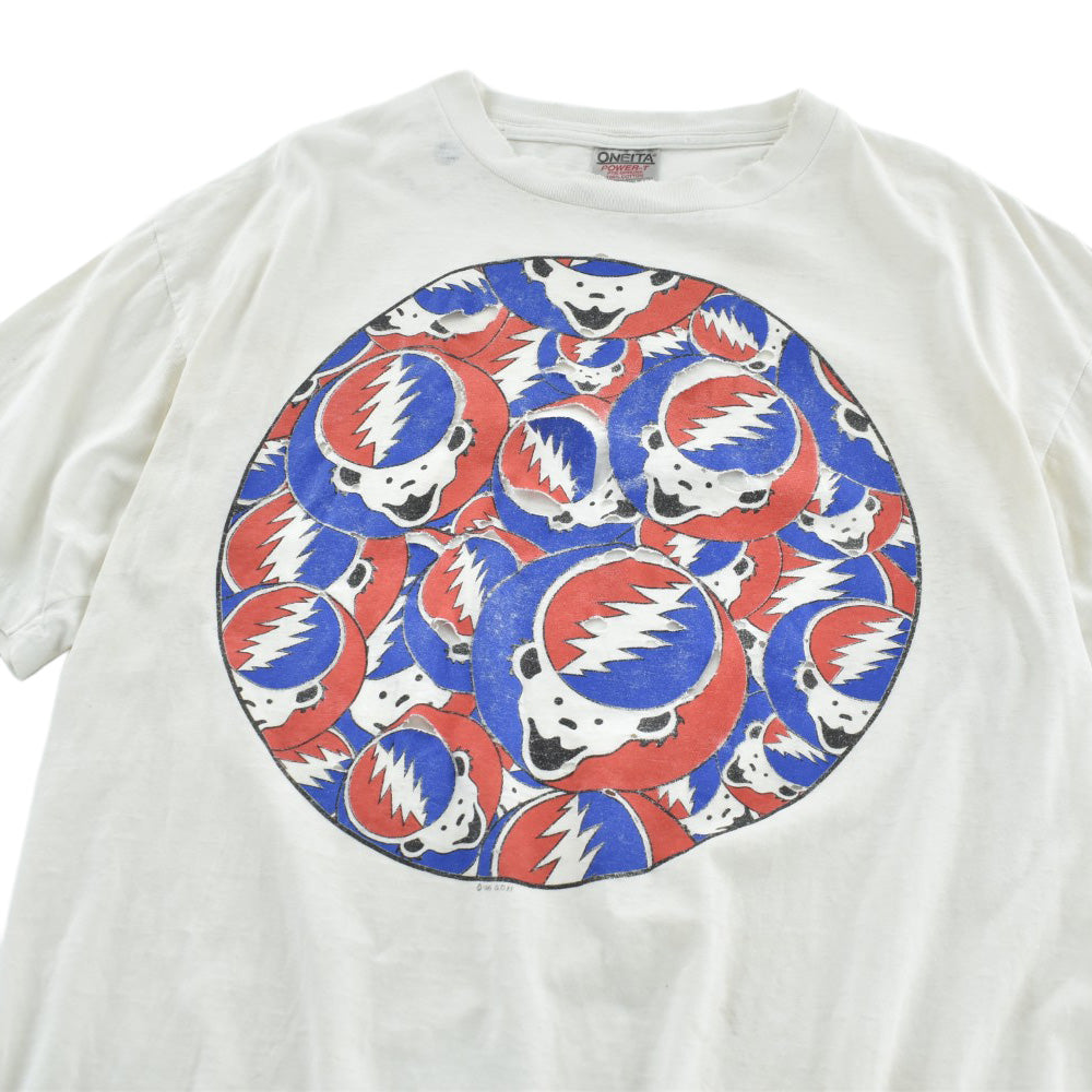 90's Grateful Dead "Steal Your Face" デッドベア ロックT 260922H