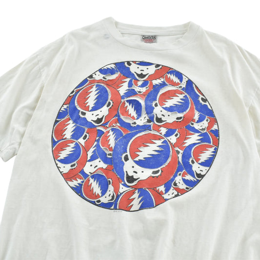 90's Grateful Dead "Steal Your Face" デッドベア ロックT 260922H