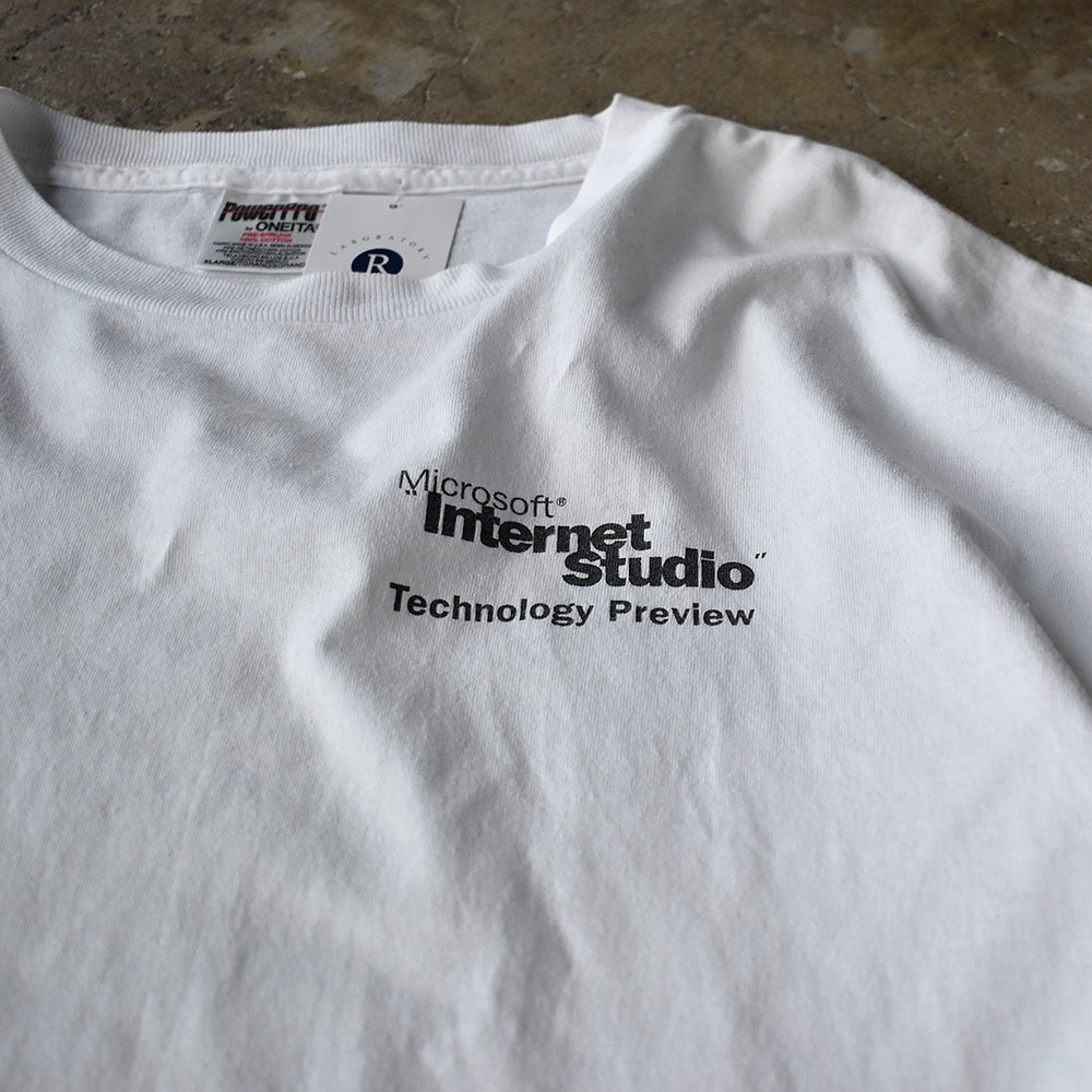 90's～ Microsoft “istudio” Tシャツ 250607H