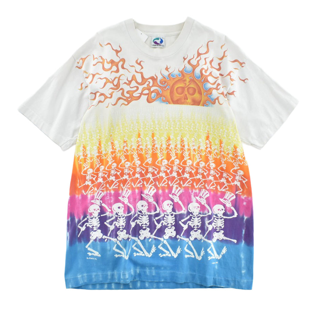 90’s LIQUID BLUE GRATEFUL DEAD タイダイ ロックTシャツ 260526H