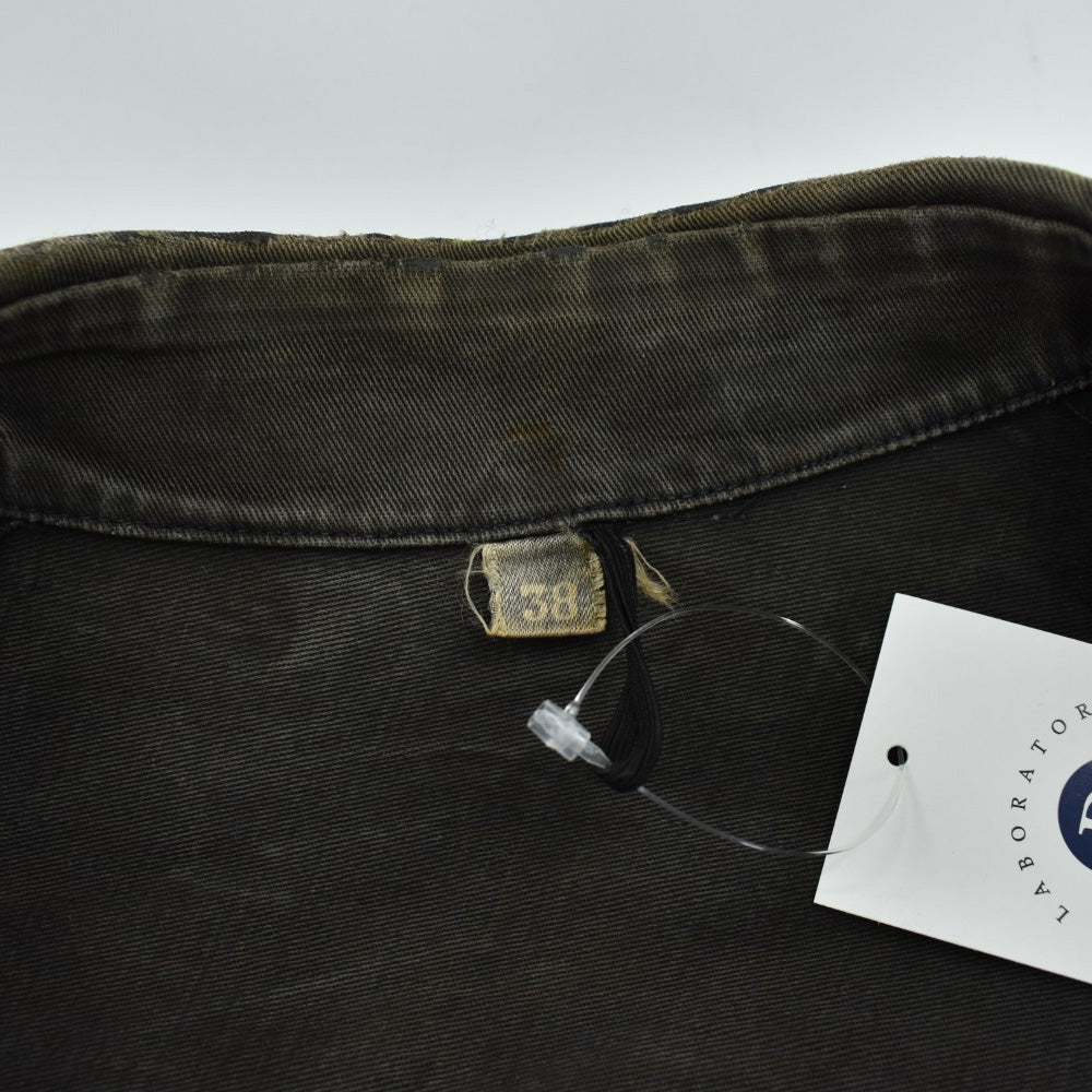 40's WWⅡ U.S.NAVY ステンシル入り デッキレインコート 黒 260306H