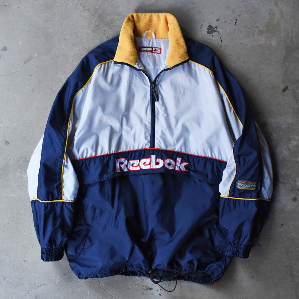 90’s Reebok ナイロン プルオーバー トラックジャケット 251226H