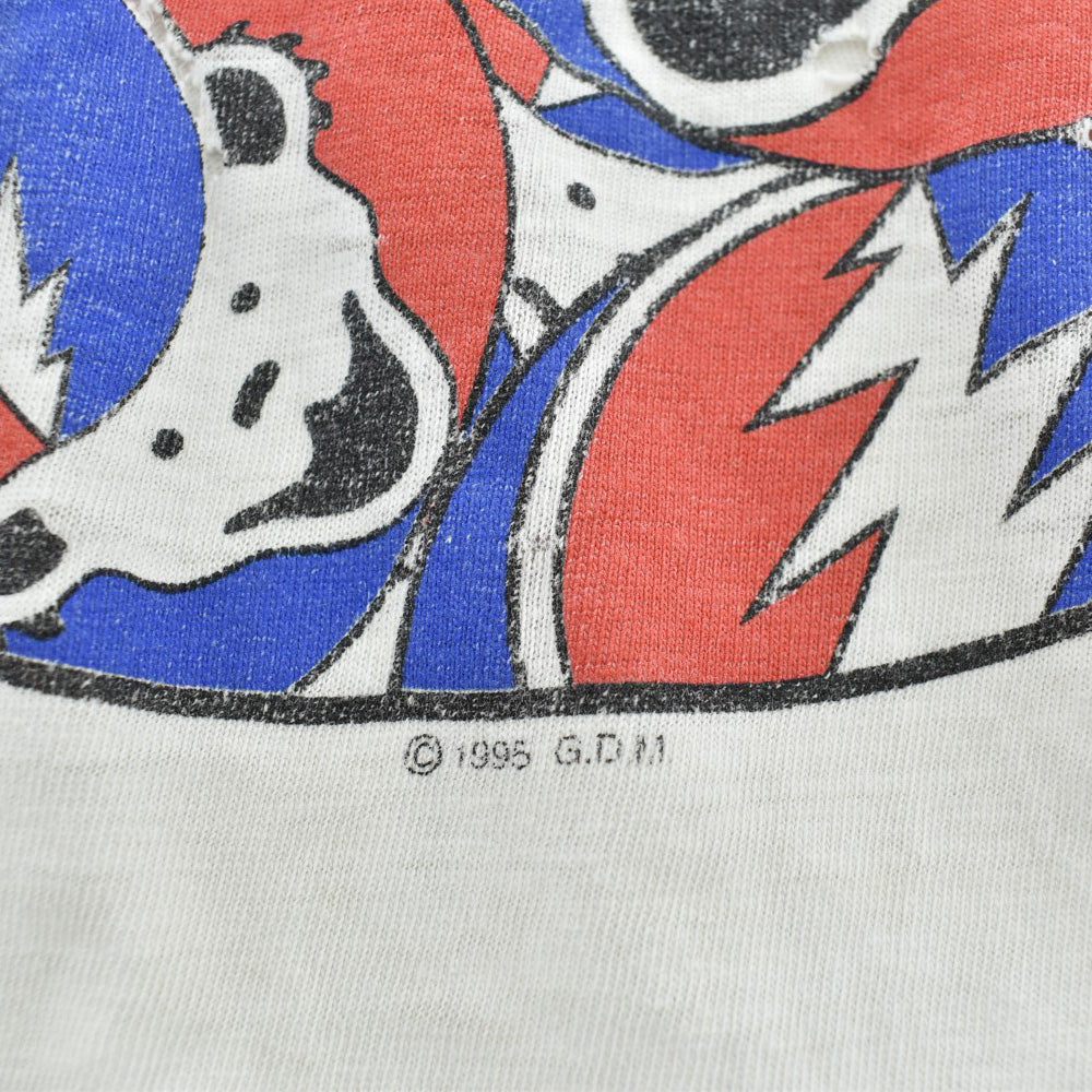 90's Grateful Dead "Steal Your Face" デッドベア ロックT 260922H
