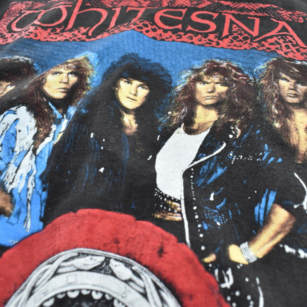 80’s WHITESNAKE “North American Tour 1987” メタル ロックTシャツ 260529H