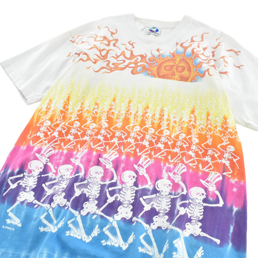 90’s LIQUID BLUE GRATEFUL DEAD タイダイ ロックTシャツ 260526H