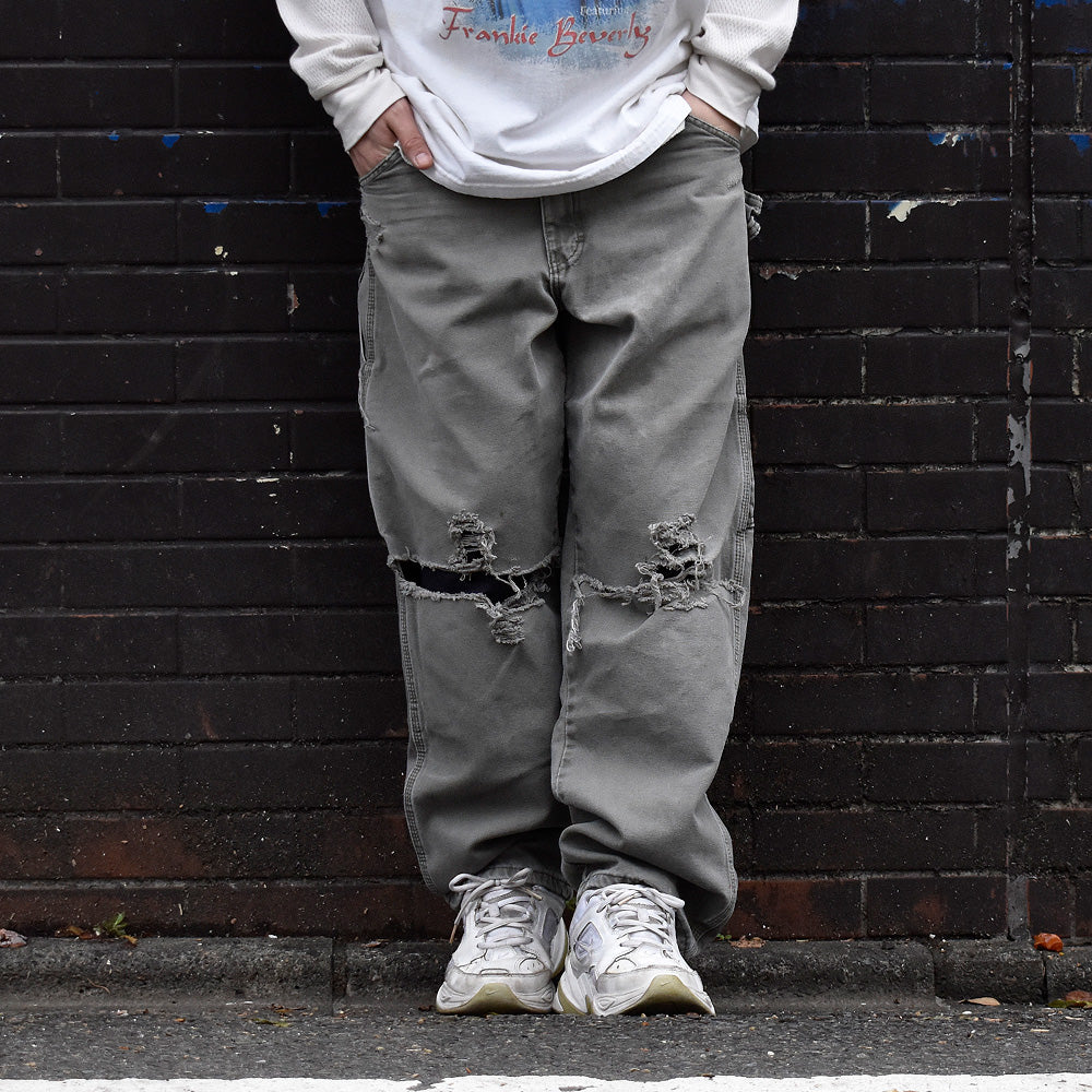 ダメージ！ Dickies コットン ワークパンツ 240122H
