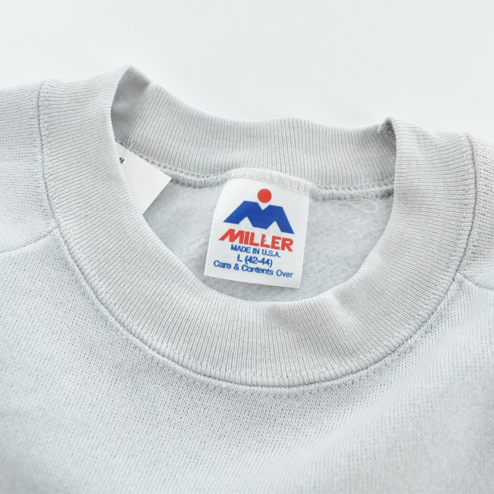 90’s N.O.S. MILLER 無地 ブランクスウェット USA製 260424H