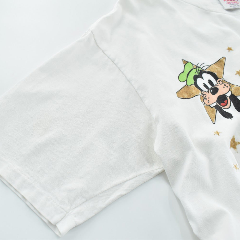 90's Disney ミッキー＆フレンズ スタープリント キャラT USA製 260612H