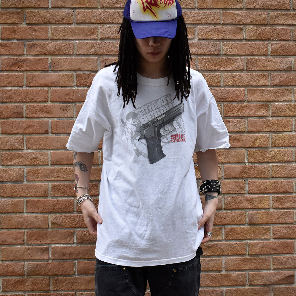 90's～ “Cowboy Bebop” Spike Spiegel Tシャツ 240430H
