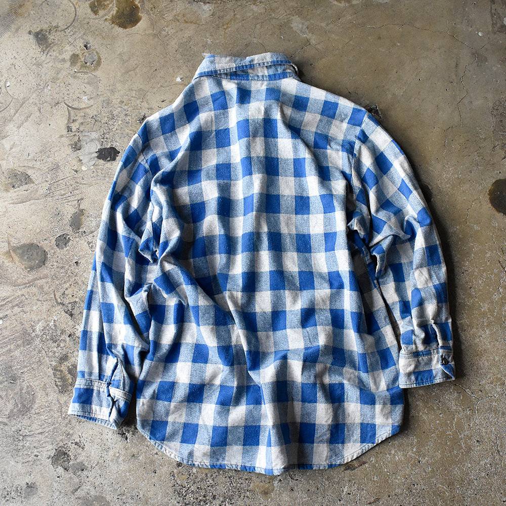 90's Carhartt ブロックチェック柄 ネルシャツ 250802H