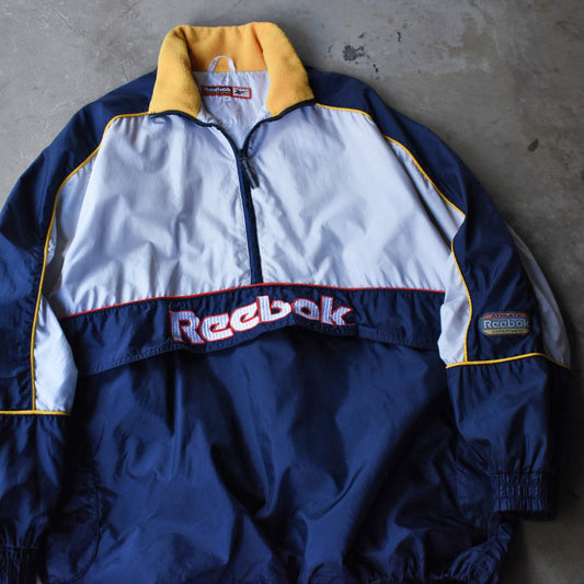 90’s Reebok ナイロン プルオーバー トラックジャケット 251226H