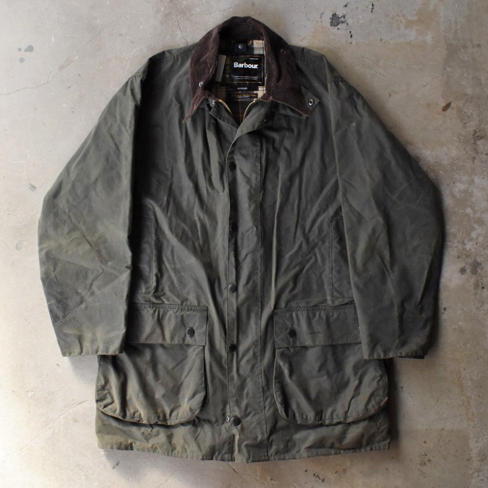Barbour “BORDER” オイルドジャケット フード付き 251209H