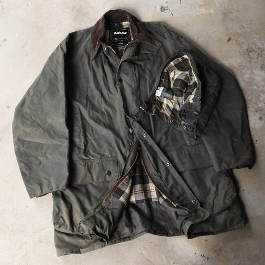 Barbour “BORDER” オイルドジャケット フード付き 251209H