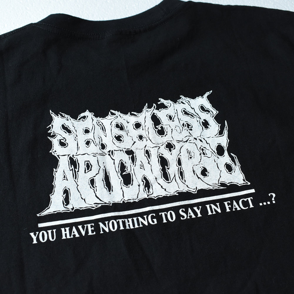 デッドストック！ SENSELESS APOCALYPSE "Logo & Graphic" Tシャツ 250909