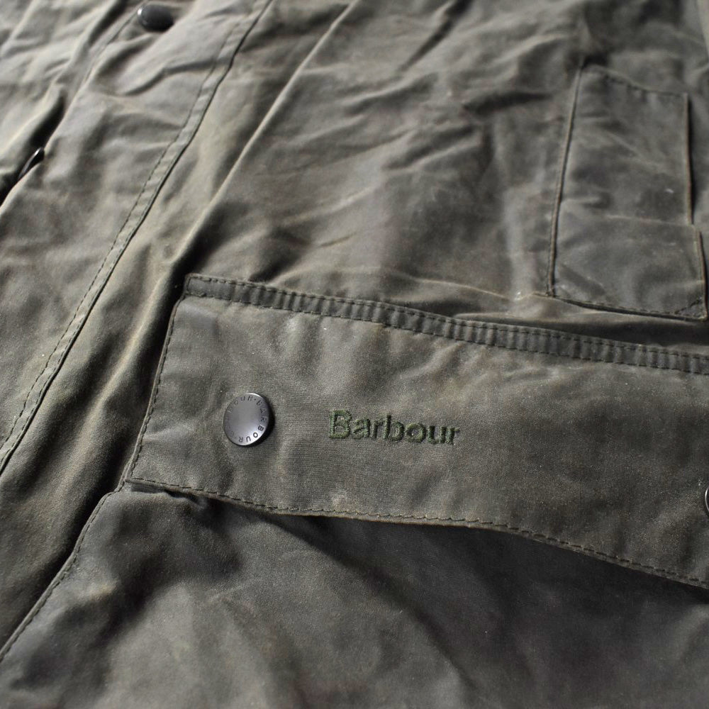 Barbour “BORDER” オイルドジャケット フード付き 251209H