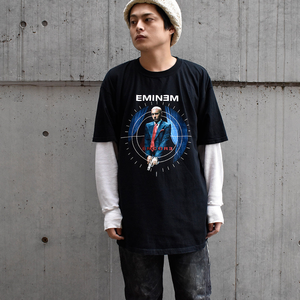 Y2K Eminem “Encore“ Rap Tシャツ 241120H