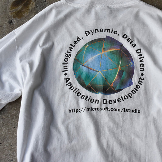 90's~ Microsoft “istudio” Tシャツ 250607H