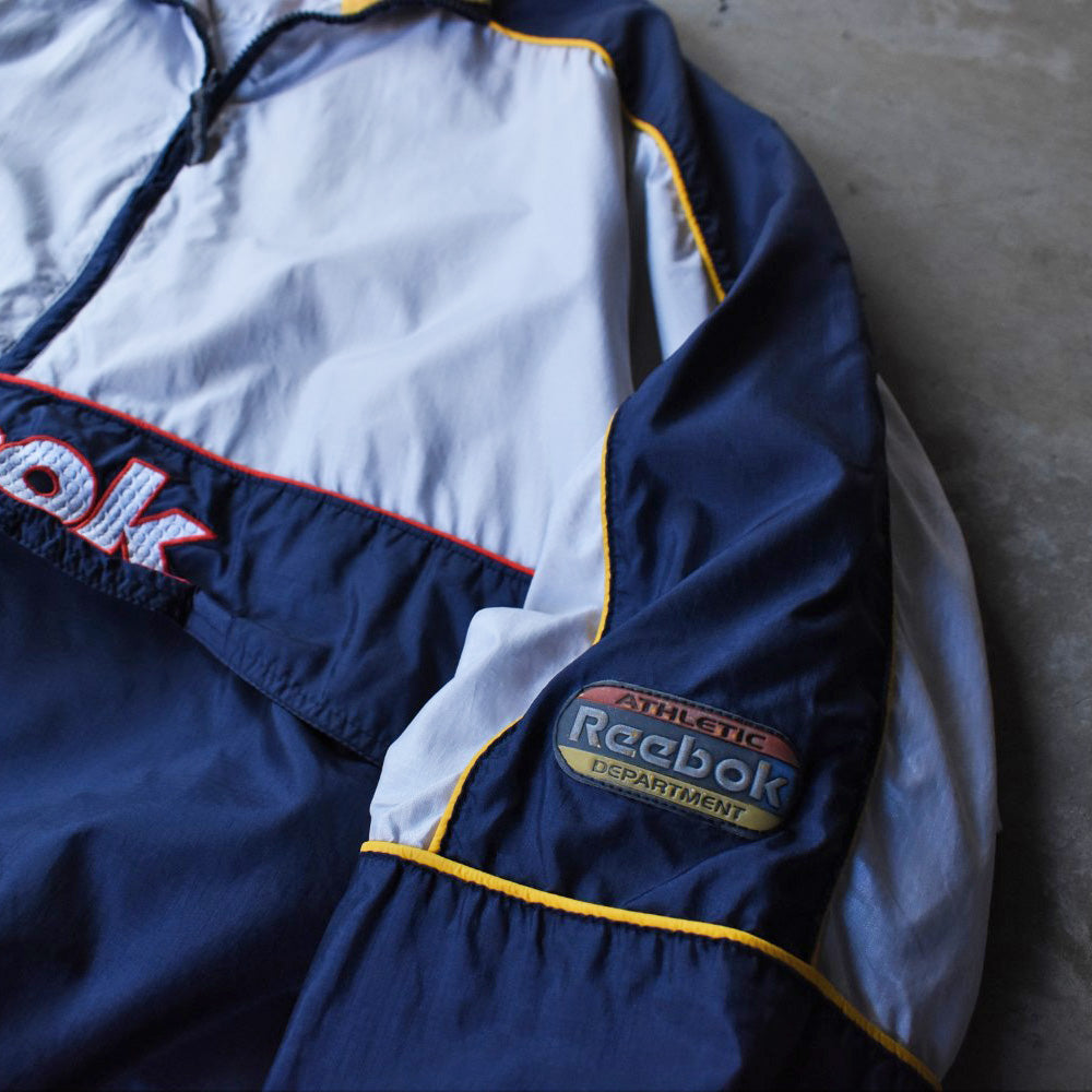 90’s Reebok ナイロン プルオーバー トラックジャケット 251226H