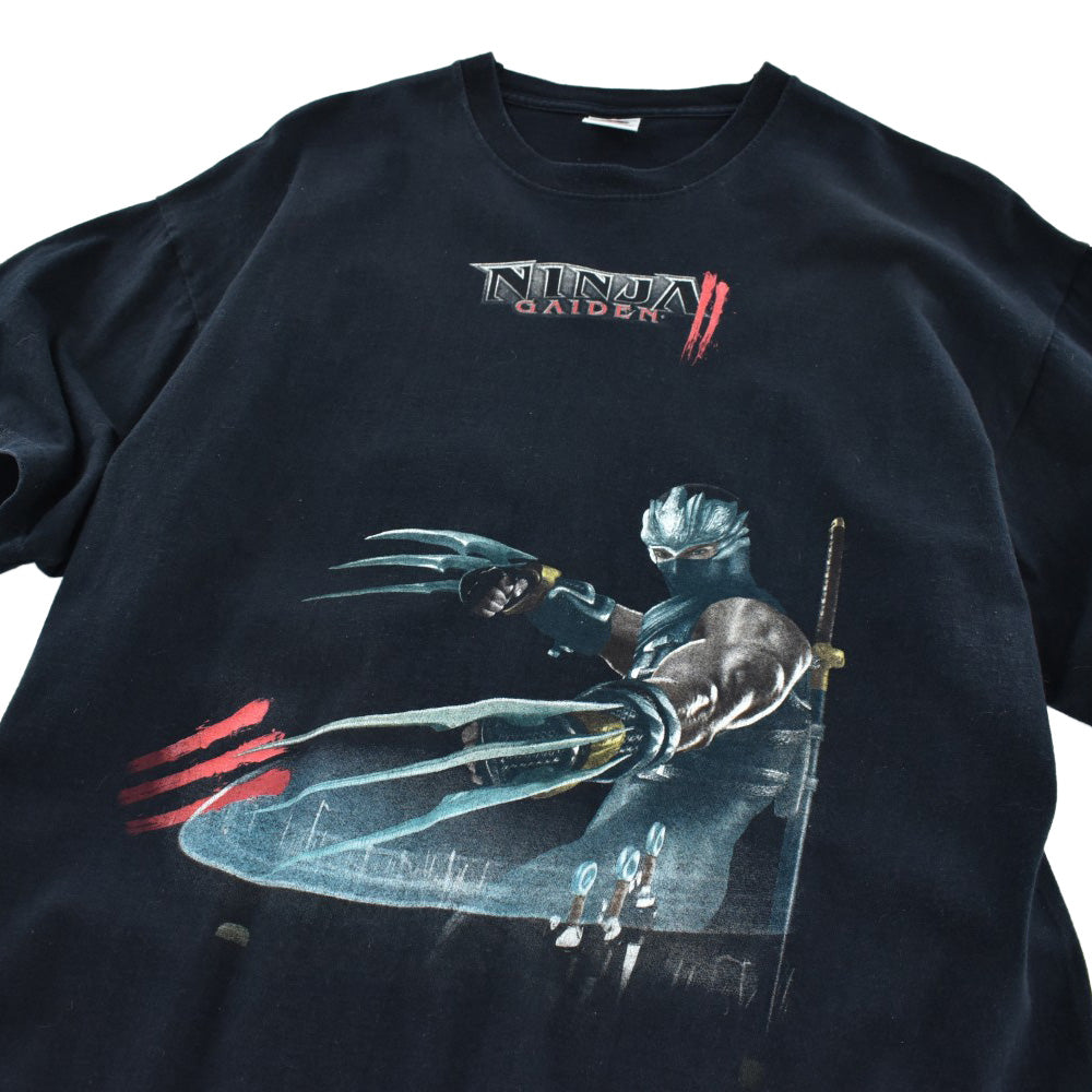 Y2K NINJA GAIDEN II "復讐" Xbox 360 ゲームTシャツ 260814H