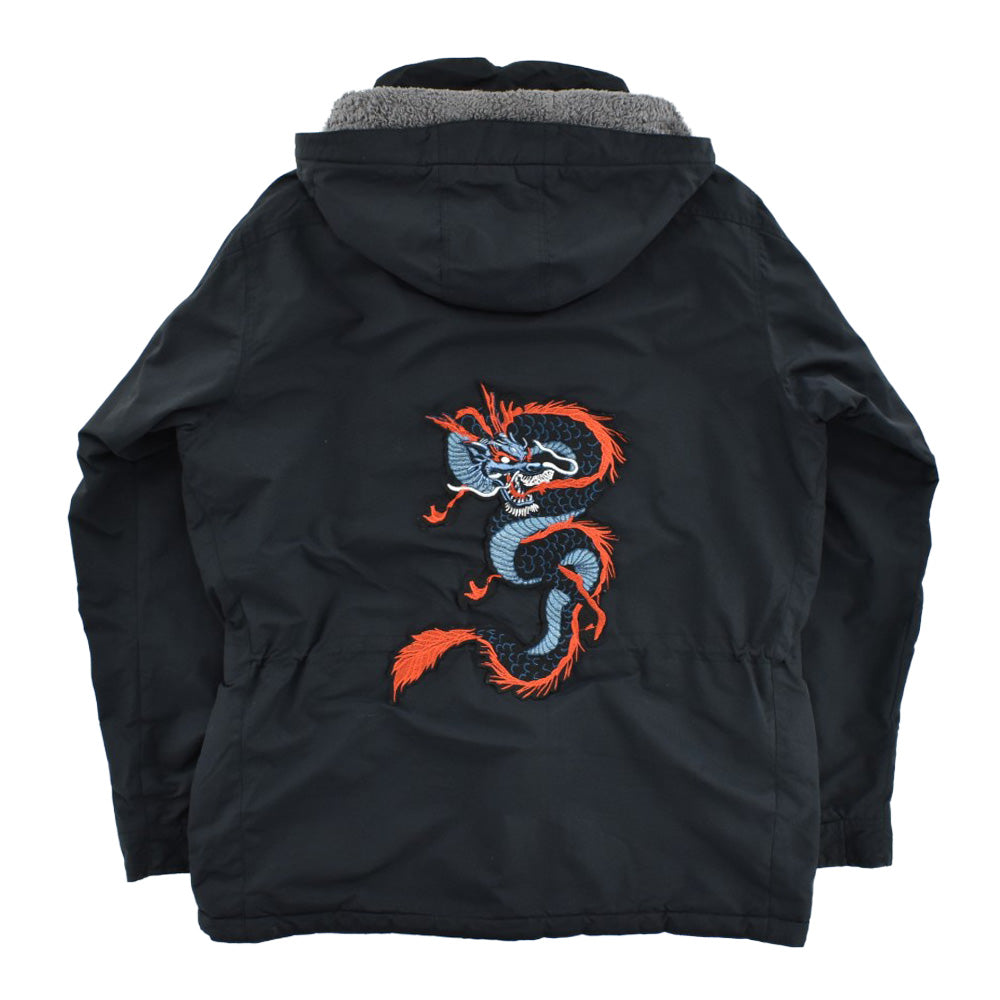Patagonia Isthmus Parka NASA ドラゴン パッチカスタム 黒 261023H
