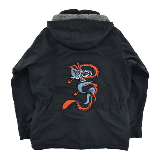 Patagonia Isthmus Parka NASA ドラゴン パッチカスタム 黒 261023H