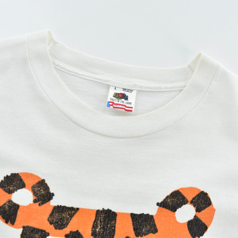 80’s Ed Emberley “GRRREADING'S GRRREAT!” 絵本 アートTシャツ USA製 260807H