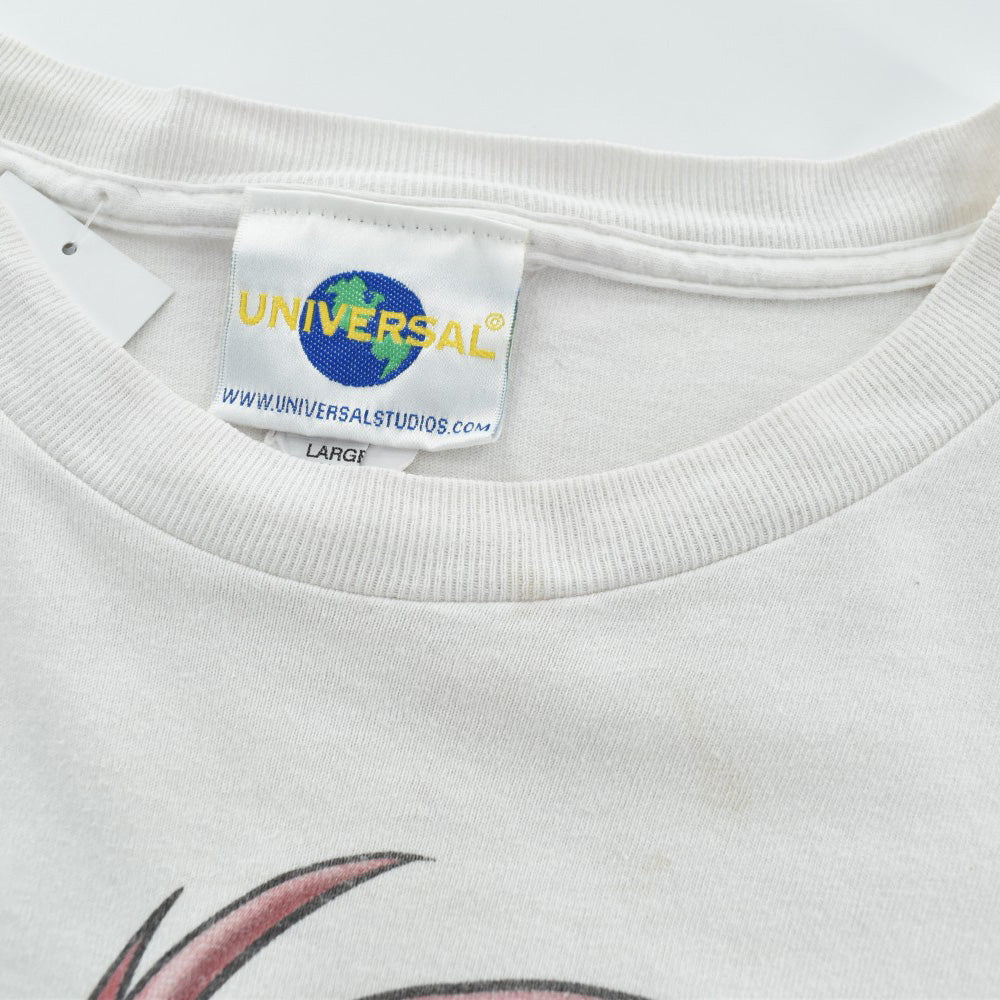 90's~ Universal Studios ウッドペッカー "got coffee?" キャラT USA製 260522H