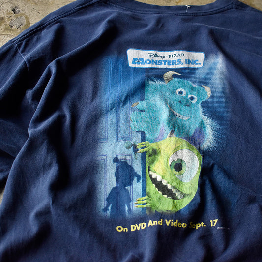 Y2K Disney・Pixar “MONSTERS,INC“ Tシャツ 240911H