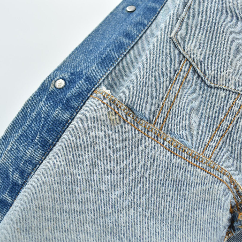 90's Levi's "Furst of a Kind" カスタム クラッシュデニムジャケット 260313H