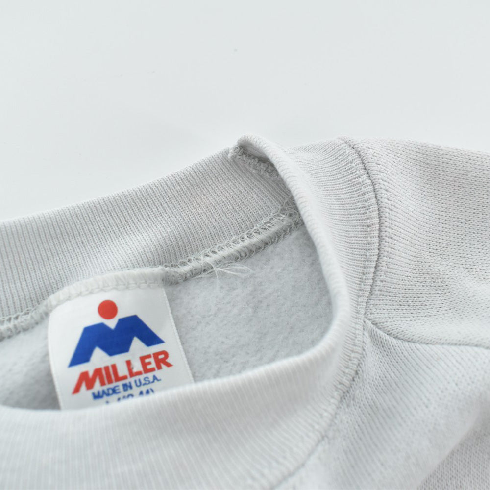 90’s N.O.S. MILLER 無地 ブランクスウェット USA製 260424H