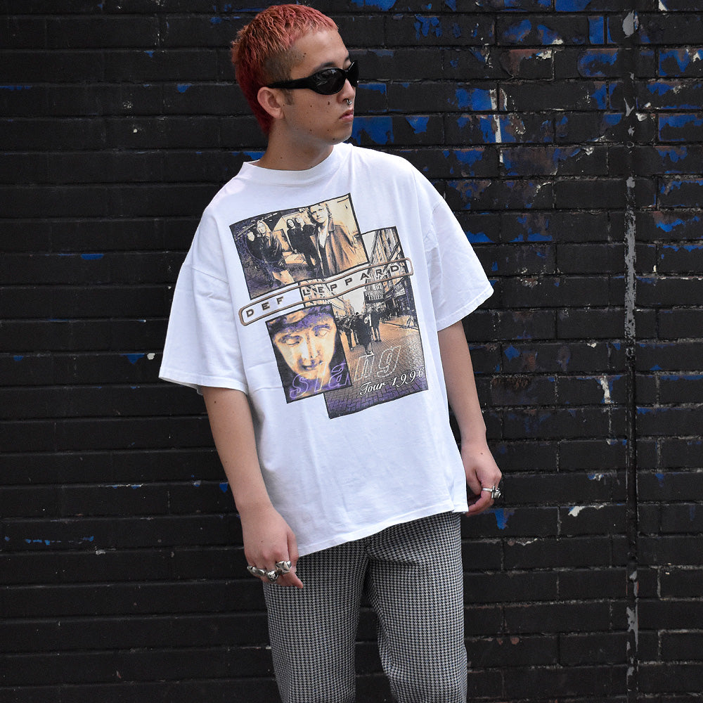 90's Def Leppard “Slang“ Tour ロック Tシャツ 250827H