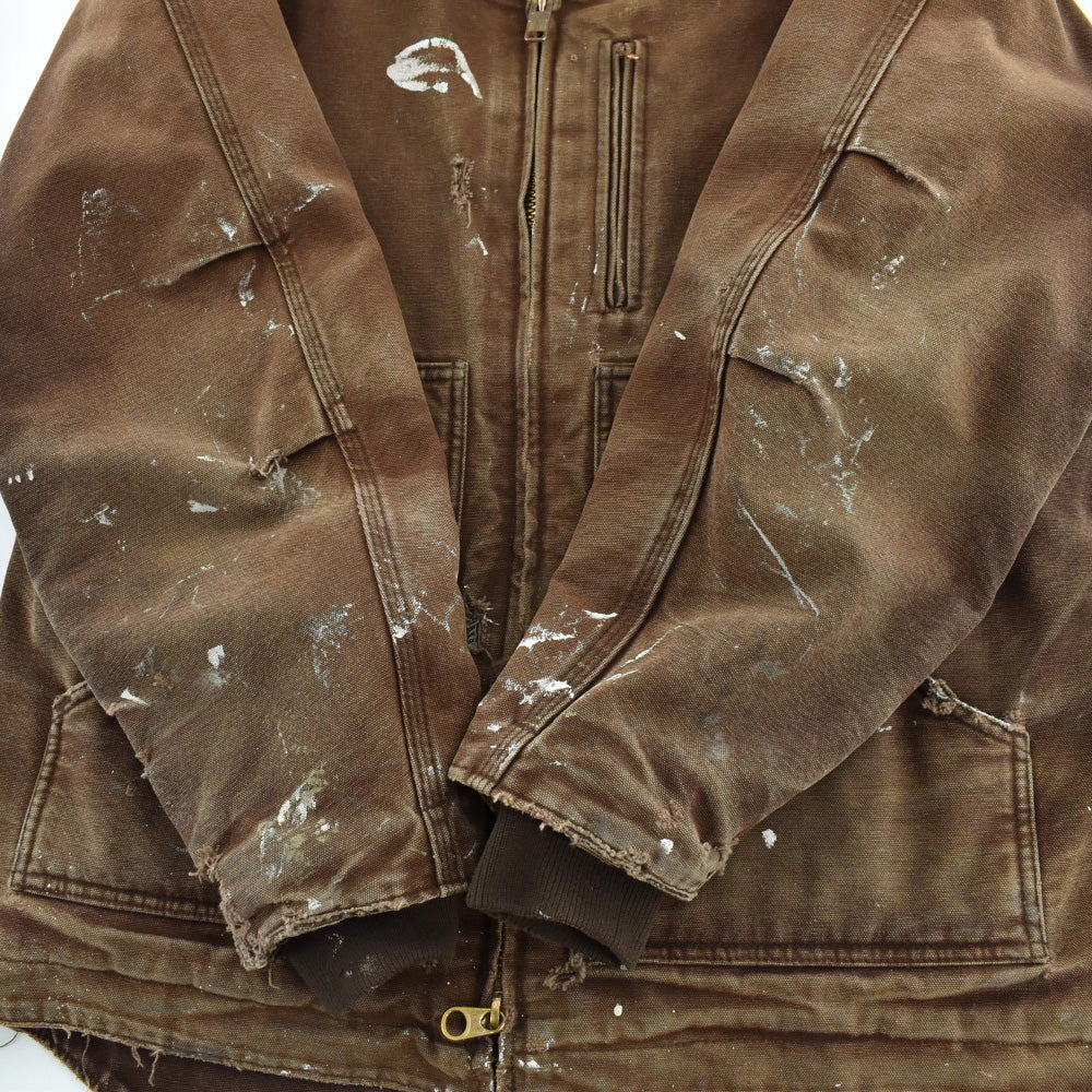 Y2K Carhartt C61 ボロ サンドストーン リッジコート 261006H
