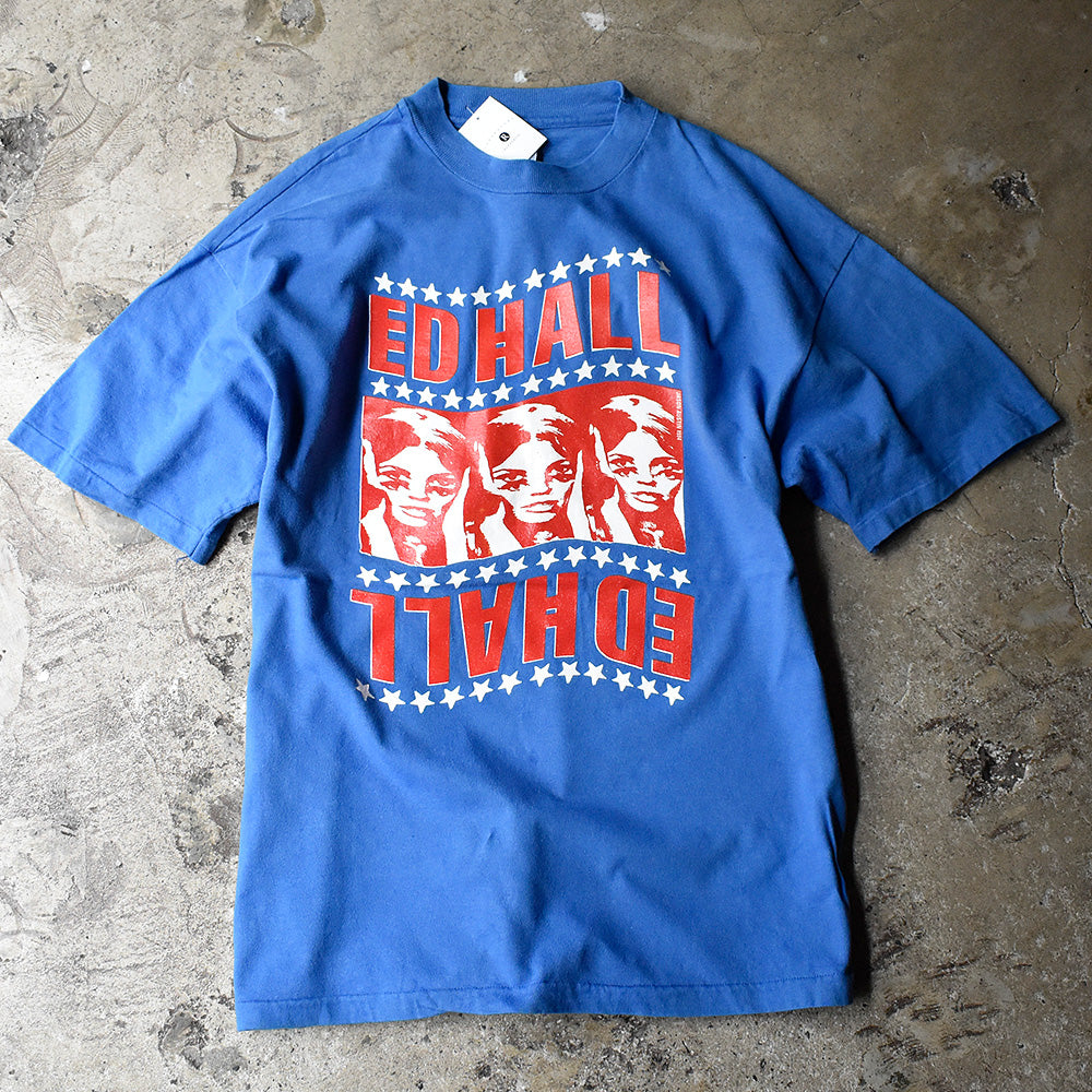 90's Ed Hall “Full Frequency Stereophonic Sound” logo Tシャツ 240630H