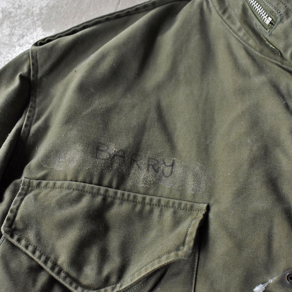 60’s U.S. ARMY M-65 フィールドジャケット 2nd アルミジップ  251024H