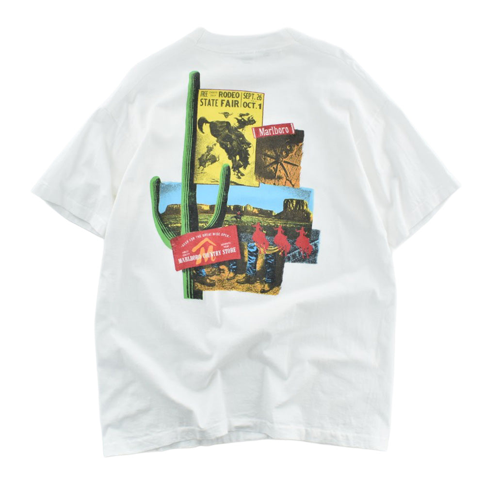 90's Marlboro Country Store カウボーイ 企業ロゴ ポケT 260915H