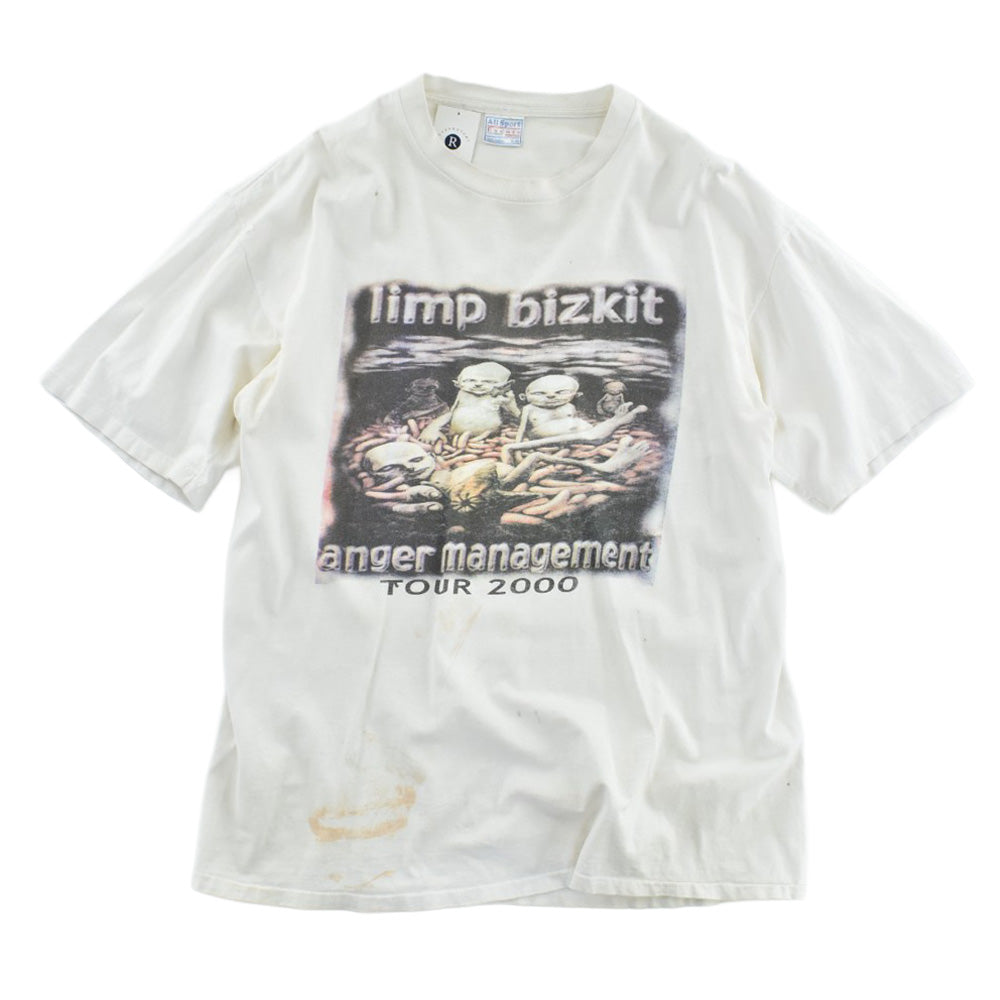 Y2K Limp Bizkit "Anger Management Tour 2000" DMX ロックTシャツ 260828H