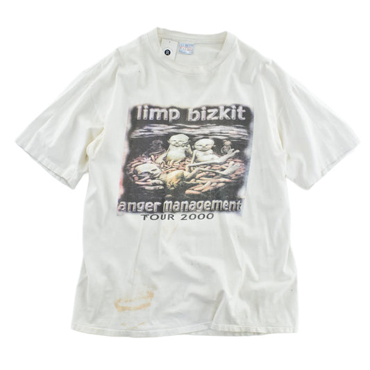 Y2K Limp Bizkit "Anger Management Tour 2000" DMX ロックTシャツ 260828H