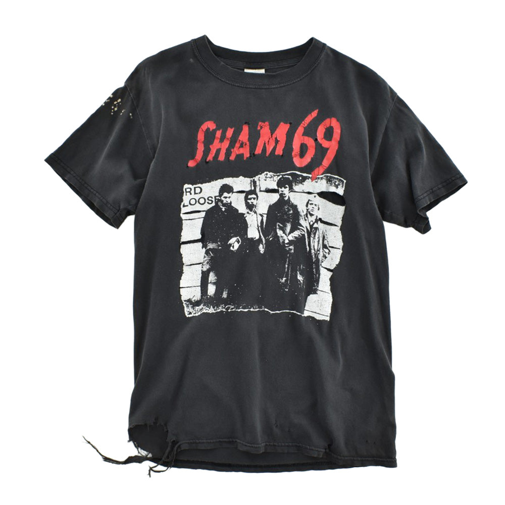 Y2K SHAM 69 "LIVE AND LOUD!!" パンク ロックTシャツ 260623H
