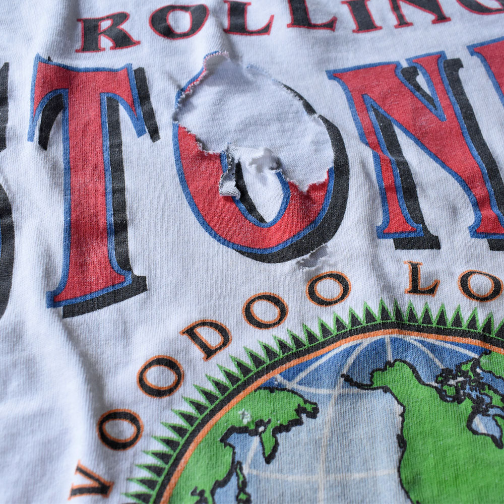 90’s Rolling Stone “VOODOO LOUNGE WORLD TOUR” BORO ロック Tシャツ USA製 250916