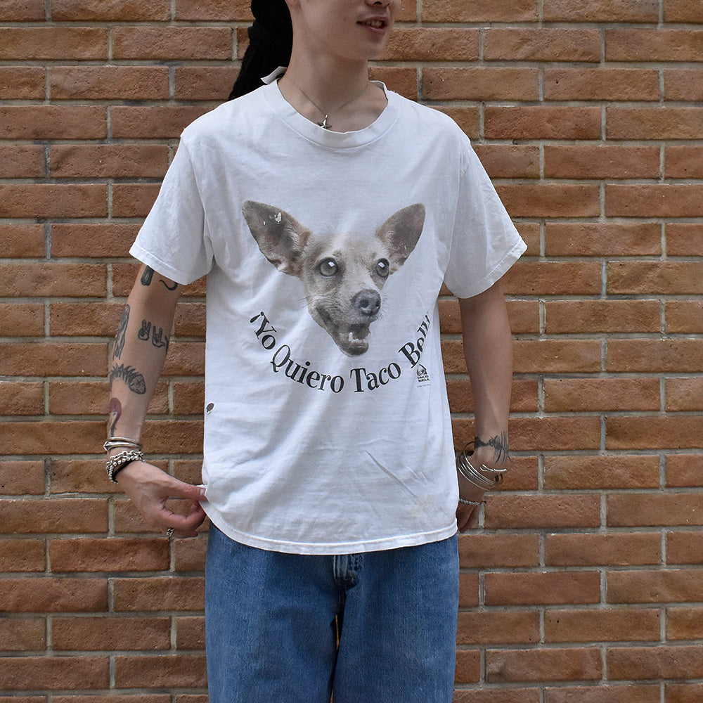 90's Taco Bell “Dog チワワ“ Tシャツ 240804H