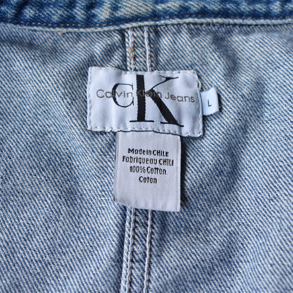 90’s Calvin Klein jeans デニムジャケット カバーオール 240526