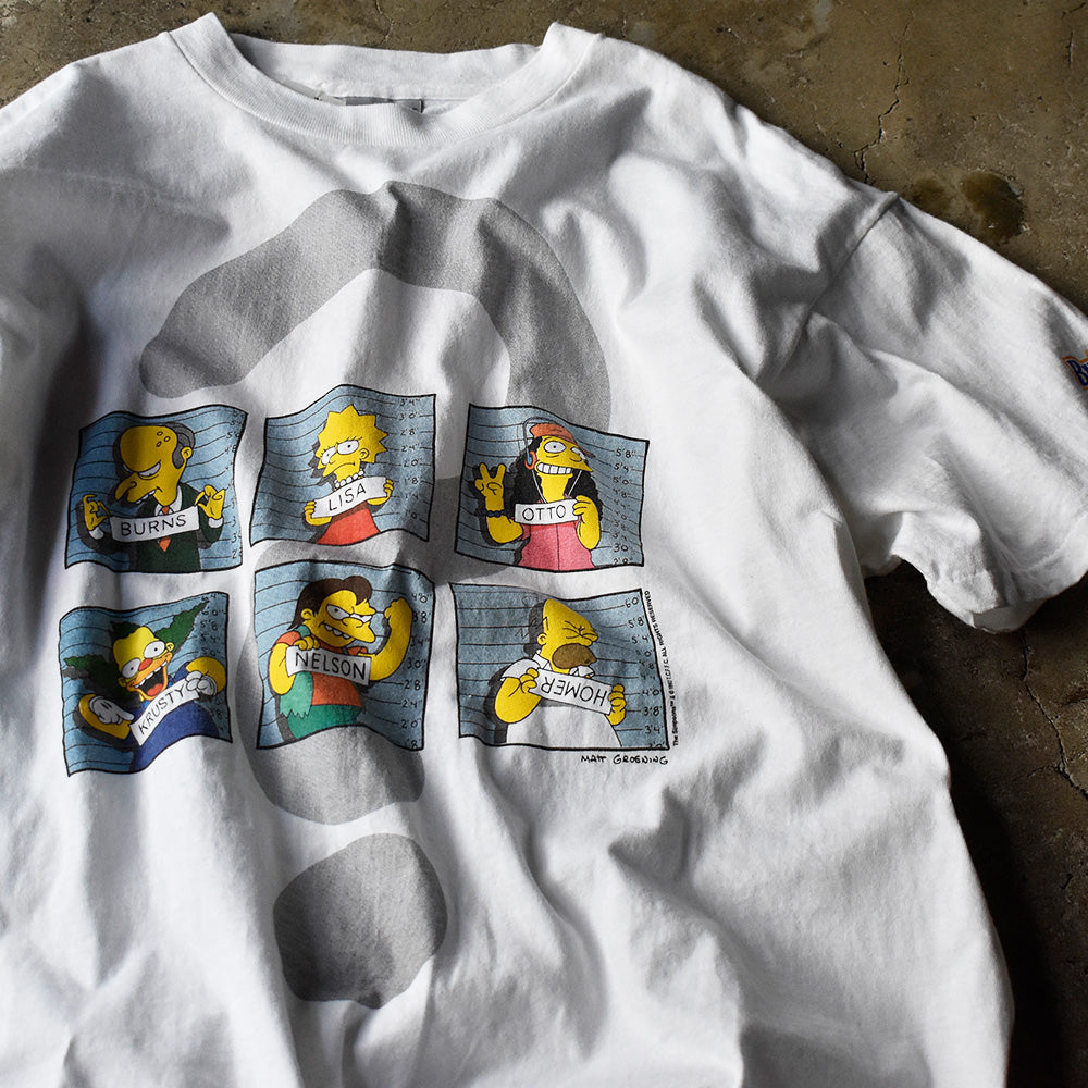 ザ・シンプソンズ イラストグラフィック Tシャツ 1993年 ヴィンテージ