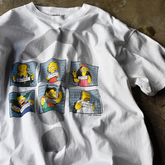 90's The Simpsons “？” Tシャツ 240316H