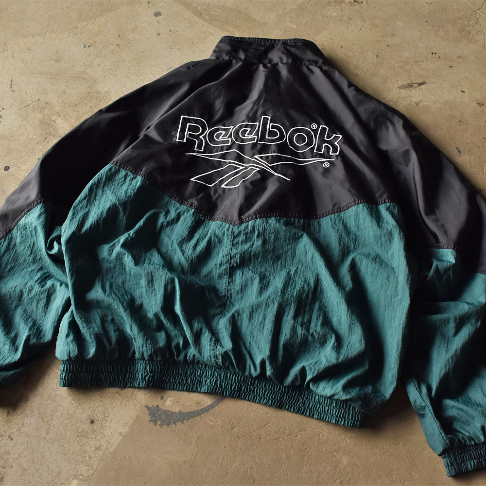90’s Reebok 裏地付き ナイロン トラックジャケット 240518