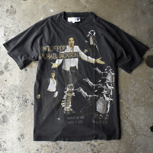 Y2K Michael Jackson “King of Pop“ memorial” Tシャツ 250611H